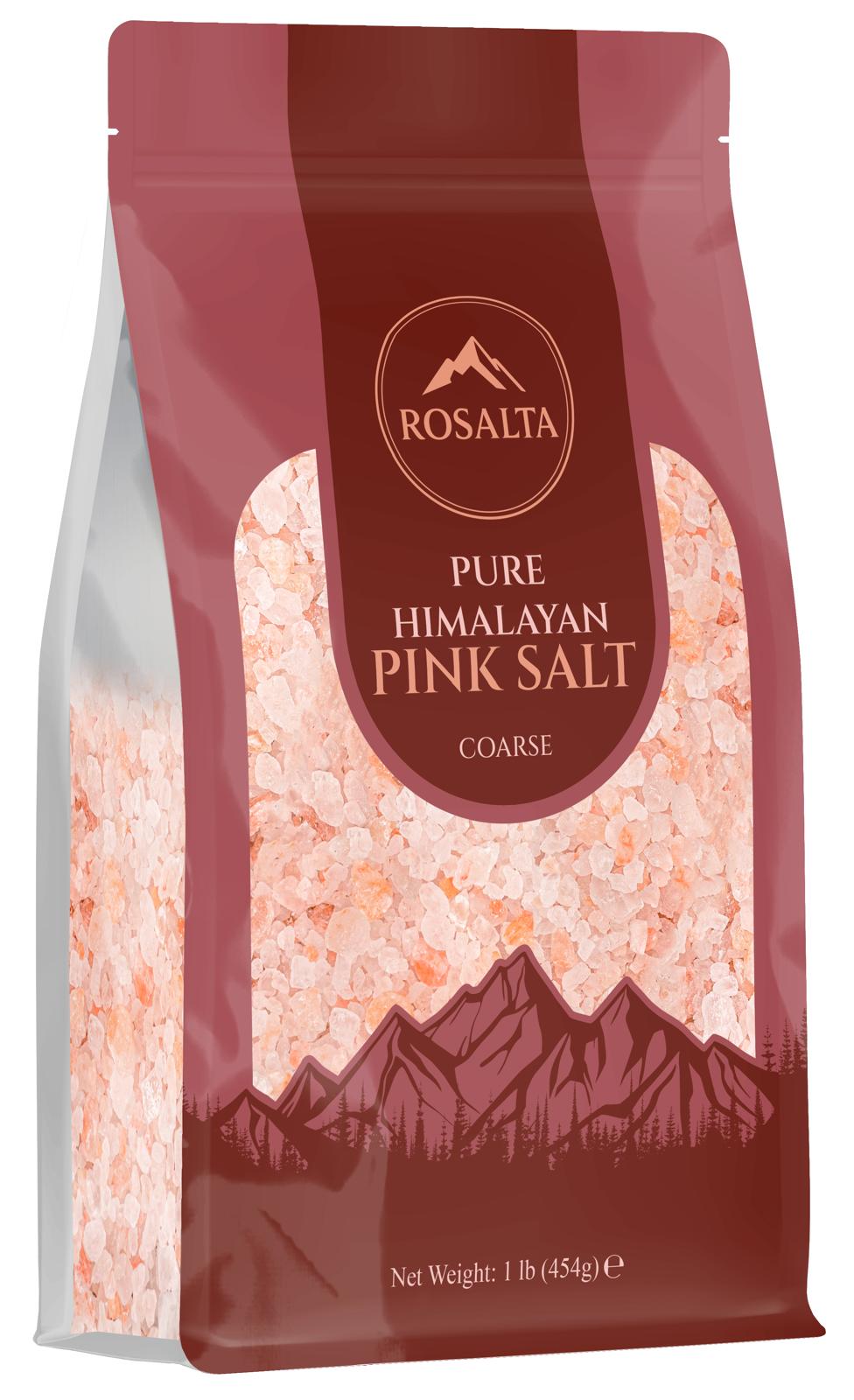 Coarse Pink Salt 454g — Coarse grind Himalayan pink salt