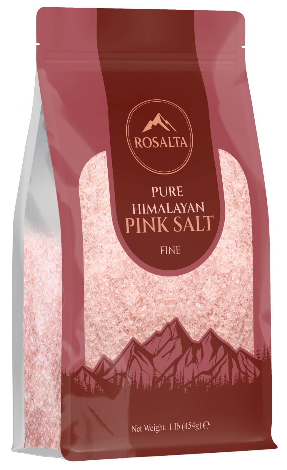 Fine Pink Salt 454g — Fine grind Himalayan pink salt